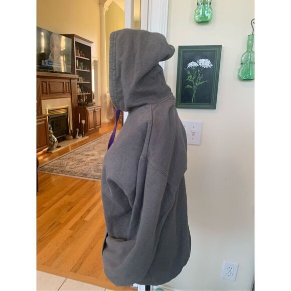 LSU Gray Hoodie Unisex - Picture 3 of 7